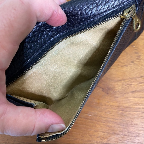 BRAHMIN Vintage Black/Brown Wallet - Picture 11 of 11